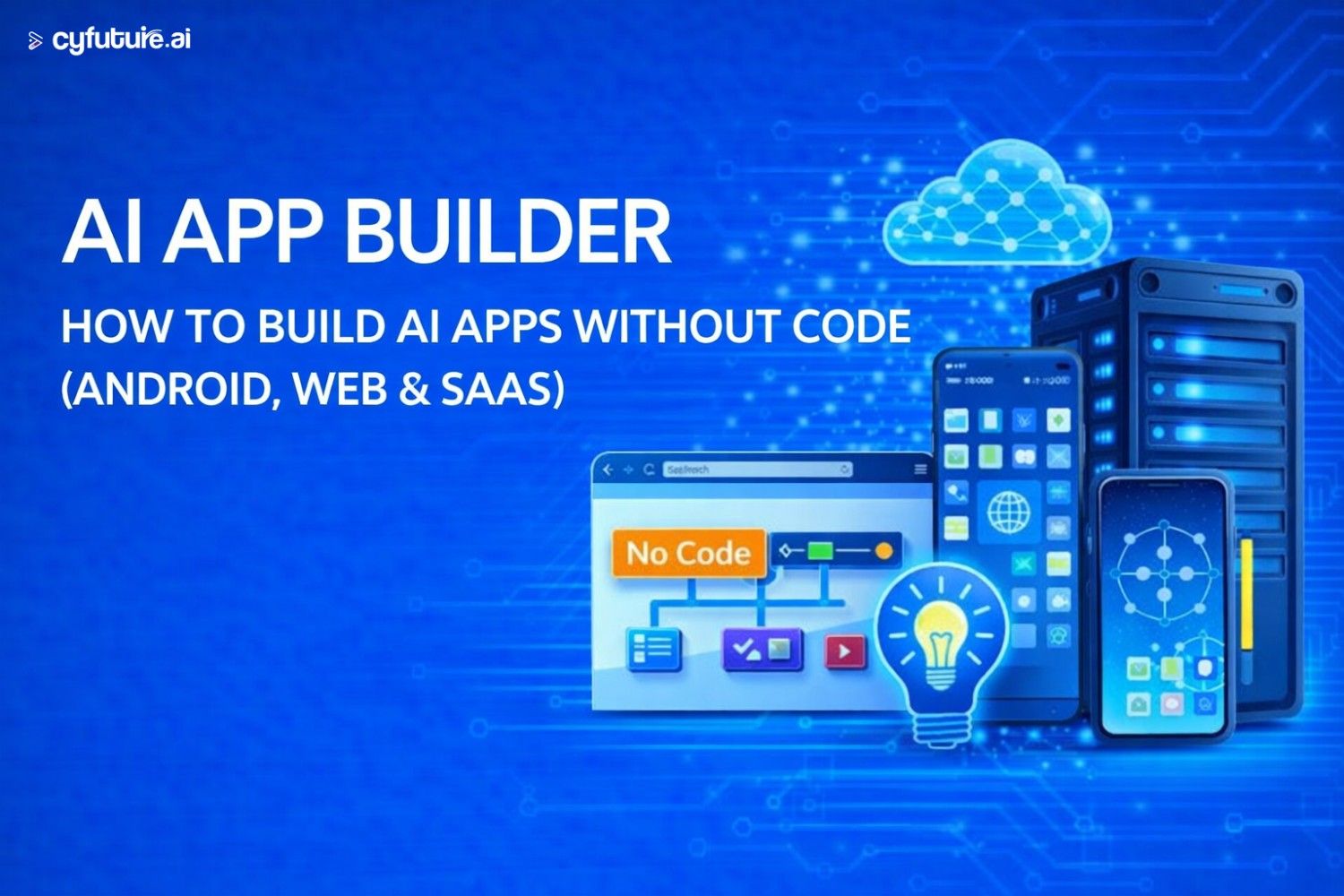 AI App Builder: How to Build AI Apps Without Code (Android, Web & SaaS)