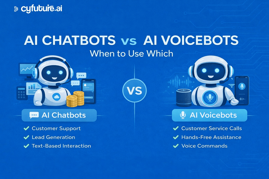 AI Chatbots vs AI Voicebots: When to Use Which