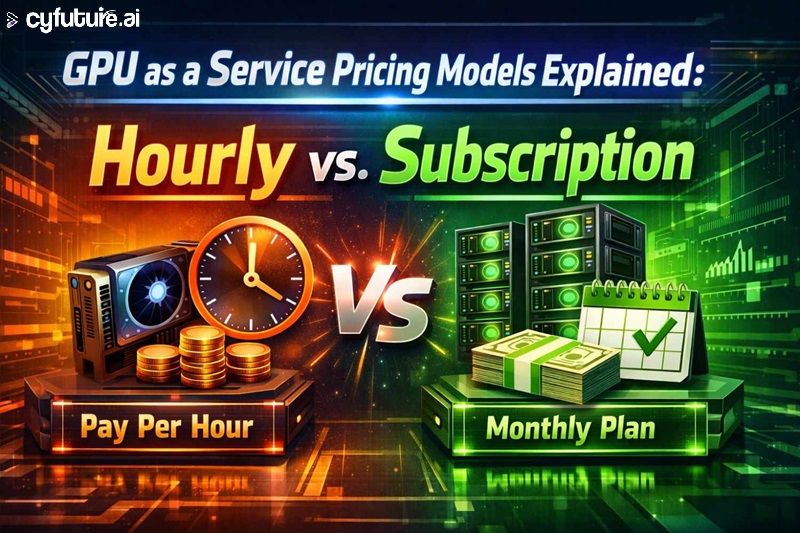 GPU as a Service Pricing Models Explained: Hourly vs. Subscription