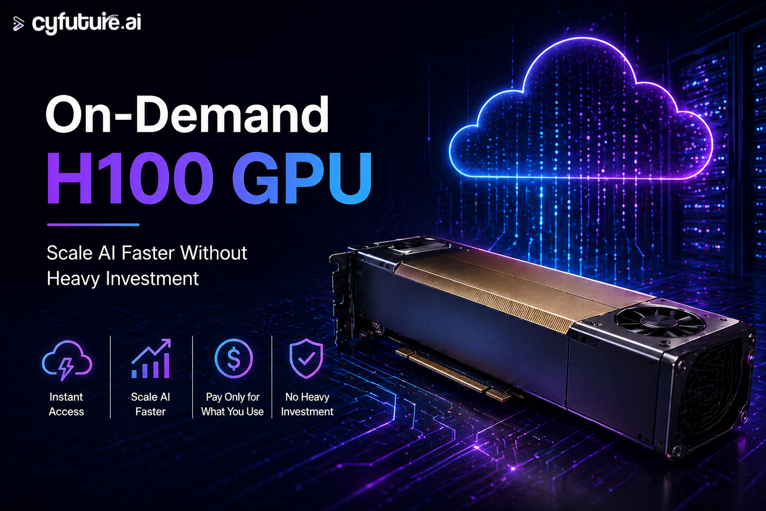 On-Demand H100 GPU: Scale AI Faster Without Heavy Investment