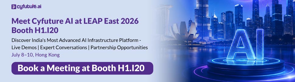 Cyfuture AI at LEAP East 2026