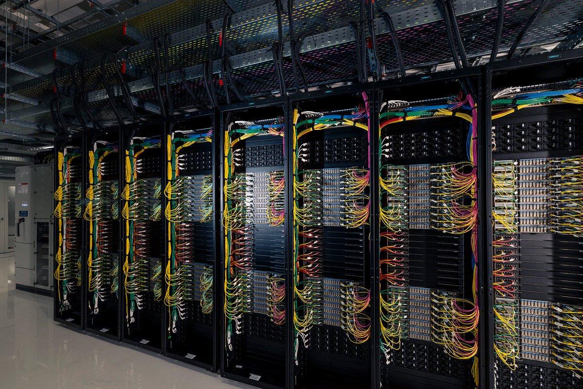 High-density AI networking rack